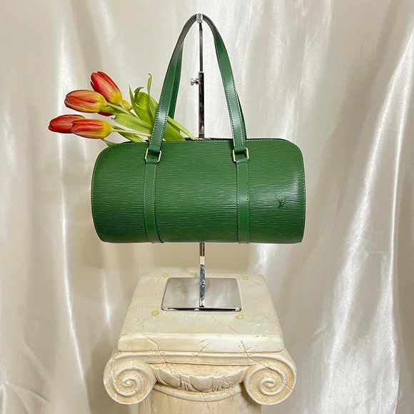 Louis Vuitton Epi Leather Soufflot Green